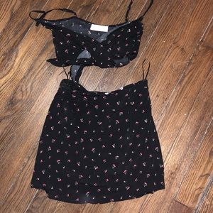 cherry two piece set